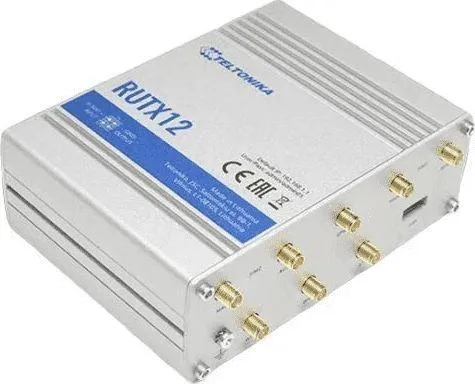 Teltonika RUTX12 - Trådløs router - WWAN 5-port switch - 1GbE, PPP, Modbus - Wi-Fi 5 - Dual Band