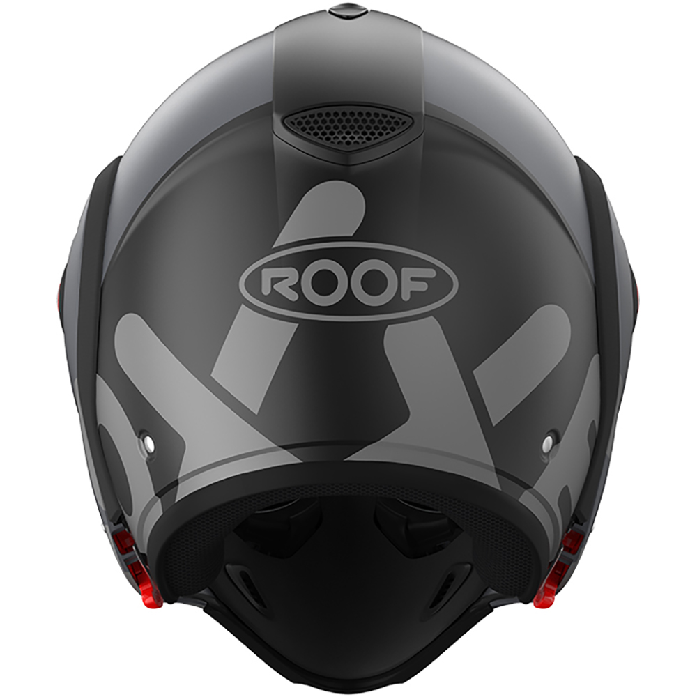 Roof - Casque Boxxer Flag Noir / Gris Mat