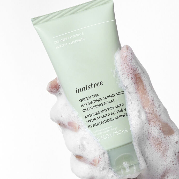 Innisfree Green Tea Hydrating Amino Acid - Cleansing Foam