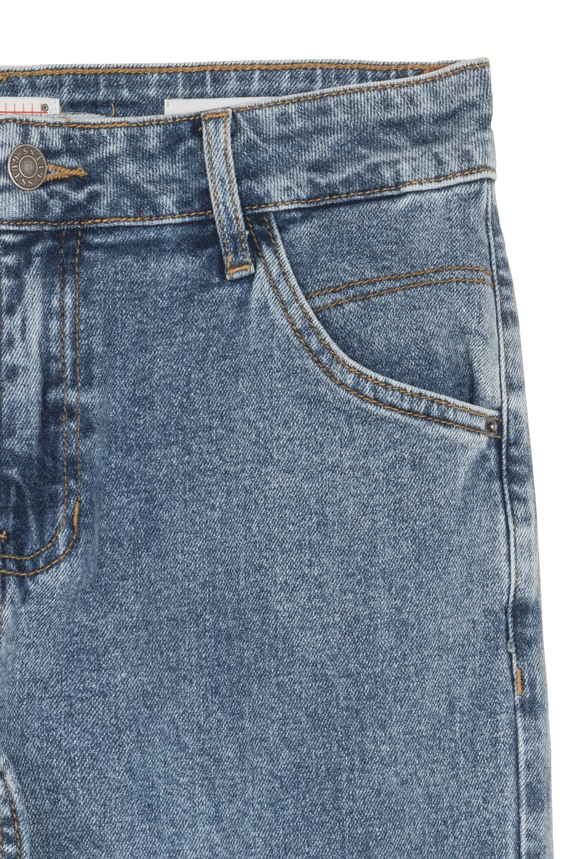 GUESS ORIGINALS Jean GO KIT CARGO F7WU GO DO Bleu