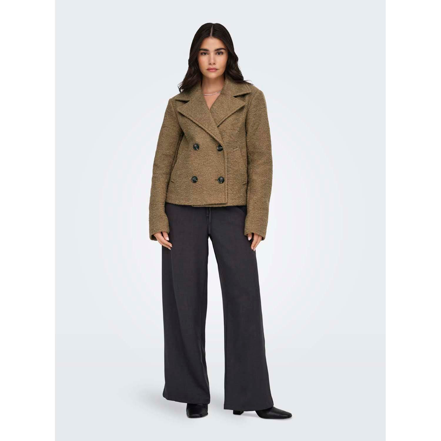 Jacqueline De Yong  Gwen Short Boucle Jacket