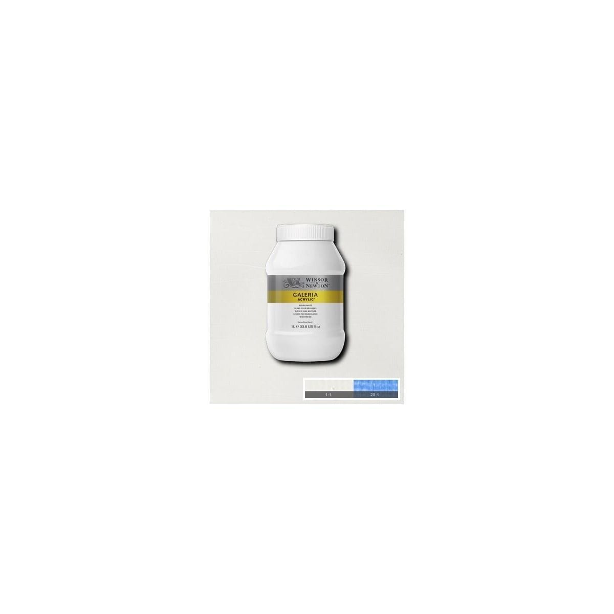 Galeria Acrylic 1L Mixing White 415