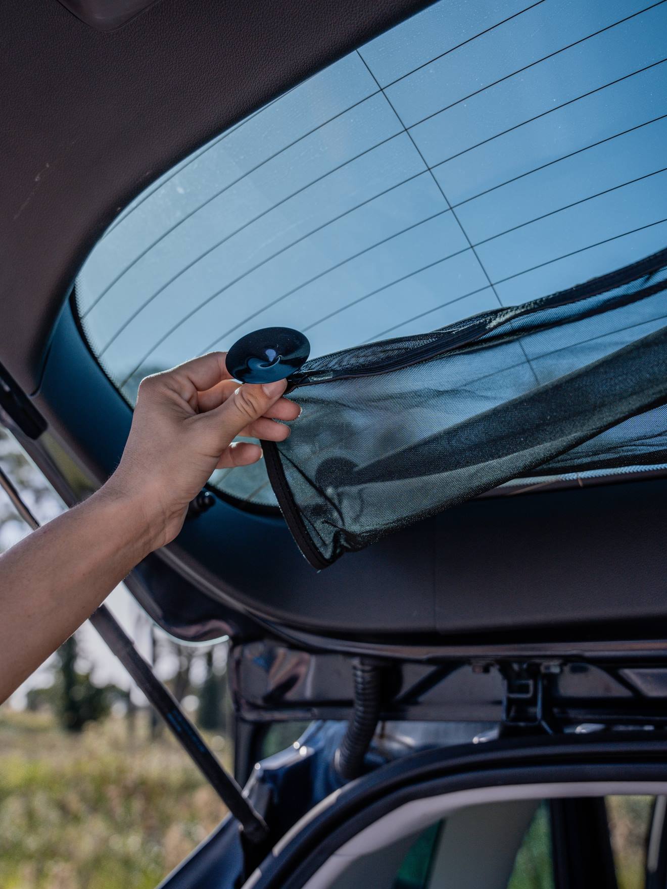EZIMOOV EZI Sun Back Car Sunshade Black