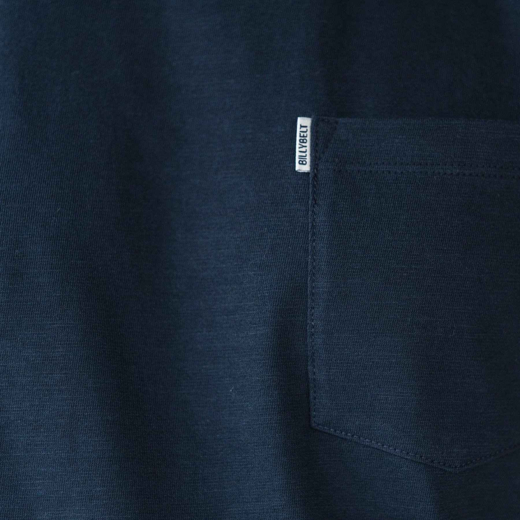 T-shirt authentique en coton biologique | Bleu
