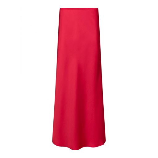 Neo Noir Vicky Heavy Sateen Nederdel, Red, 36