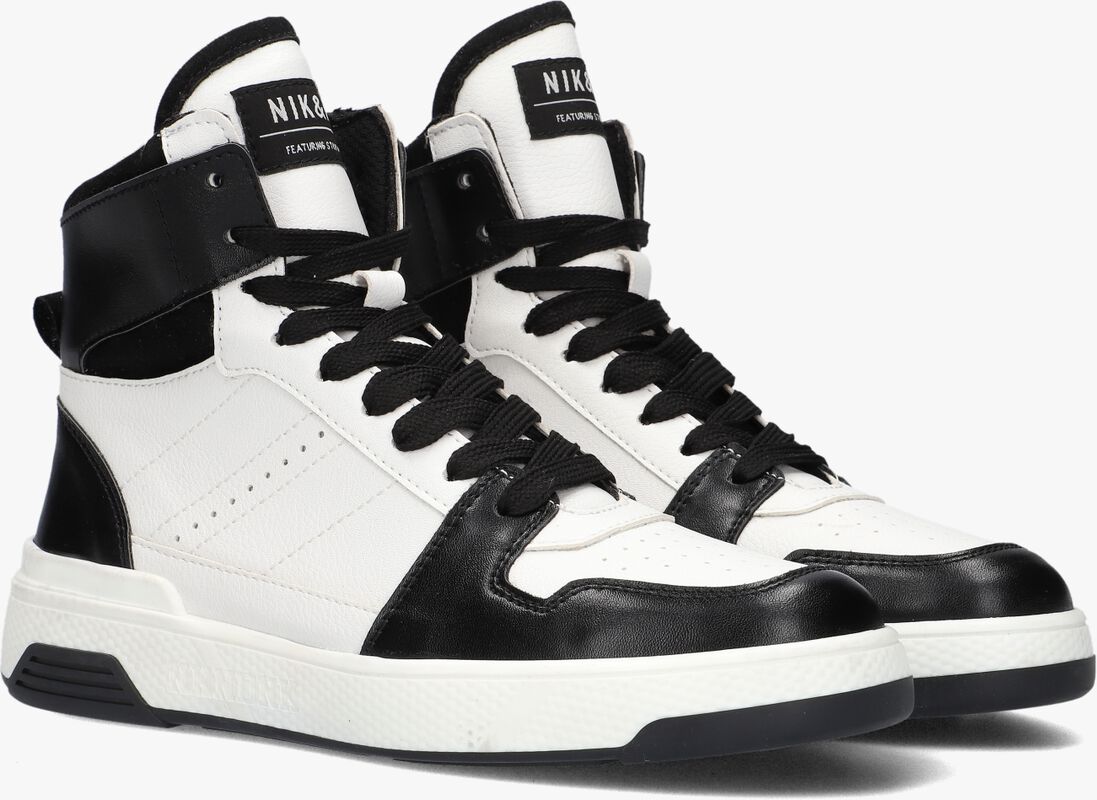 NIK & NIK witte nik & nik hoge sneaker one city sneaker