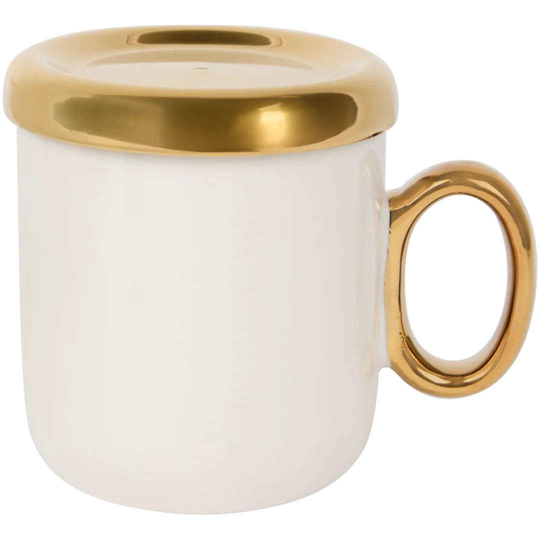 Mok met deksel 300 ml | diverse kleuren
