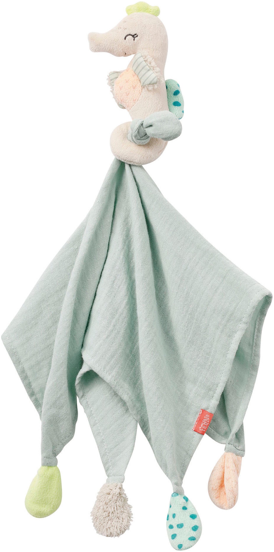 Fehn Kuscheltuch »Meereskinder, Schmusetuch Seepferd«