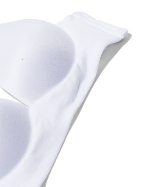 soutien-gorge préformé sans armatures blanc