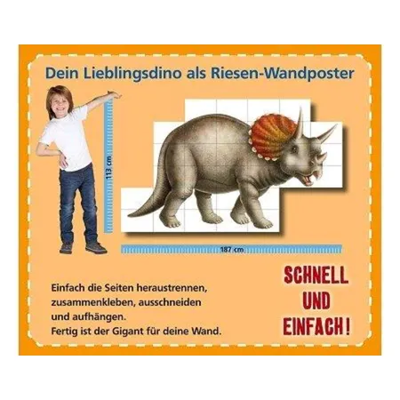 Ravensburger WWW Megaposter - Triceratops