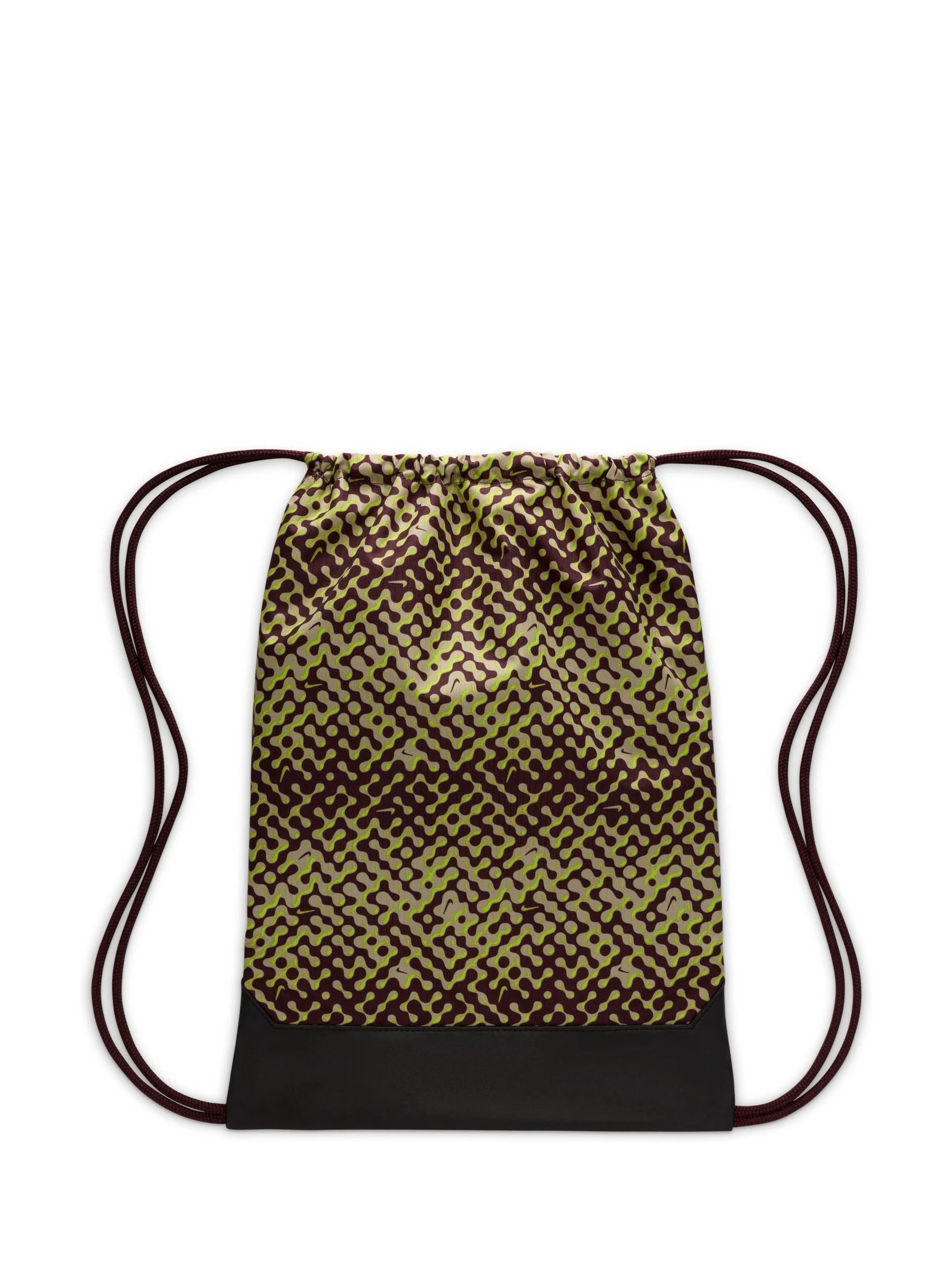 Bourgondië crush - Nike Brasilia tas met trekkoord met print