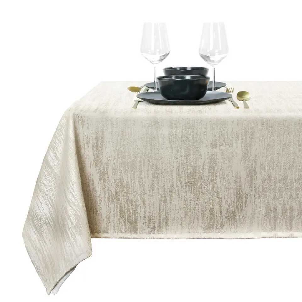 Unique Living - Tafelkleed Neomi 145x300cm - Beige