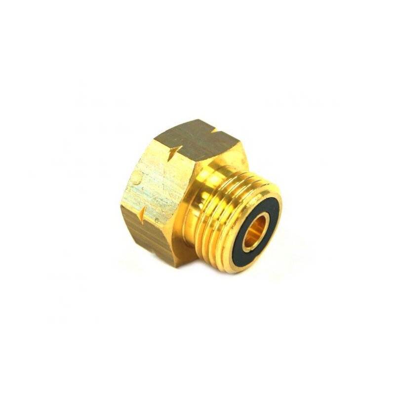 DREHMEISTER Gas Entnahmestutzen Nr. 4 KLF x IG W 21,8 x 1/14 LH (G.5 auf G.12)
