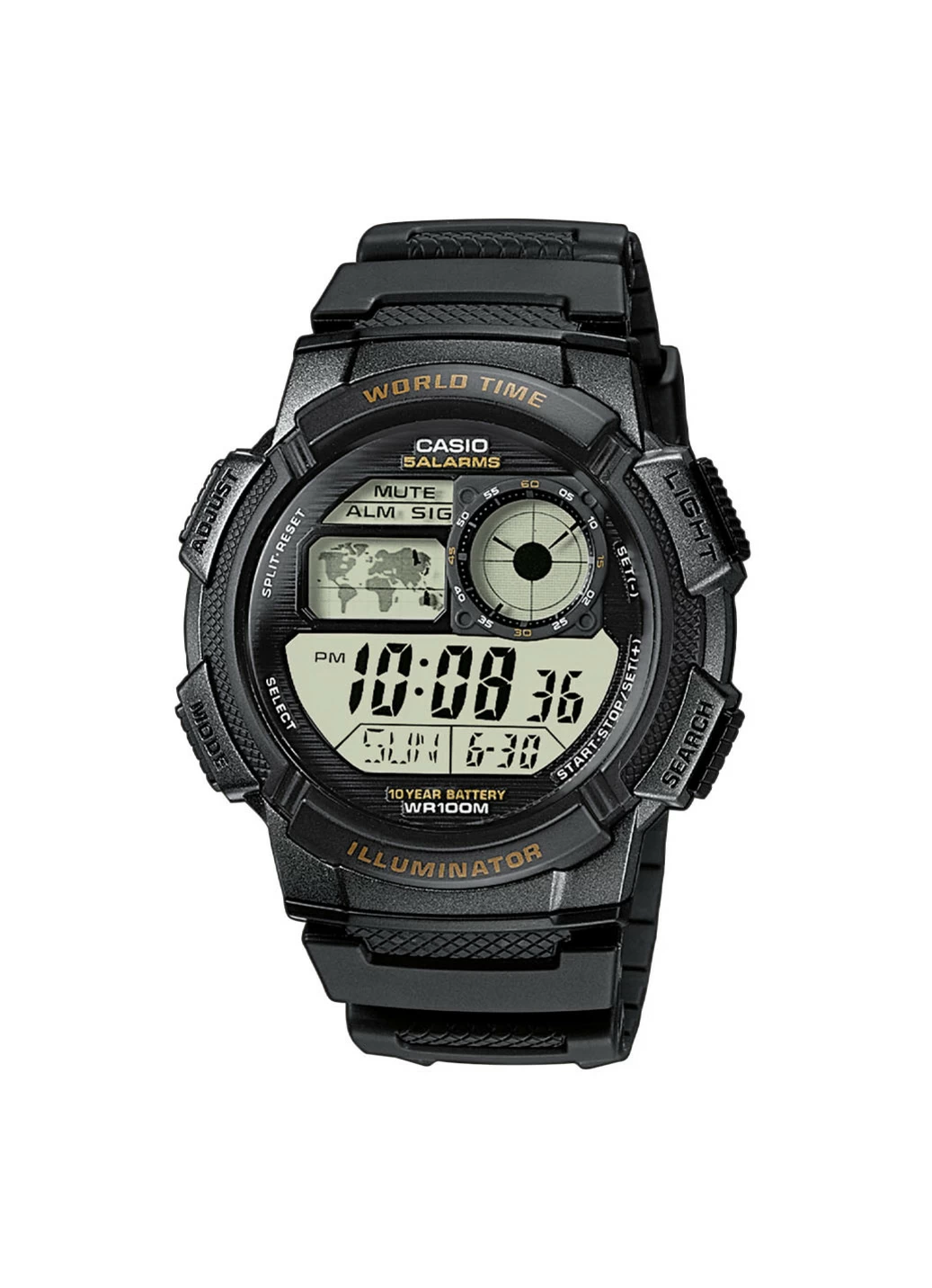 Casio Illuminator Digital-Herrenuhr