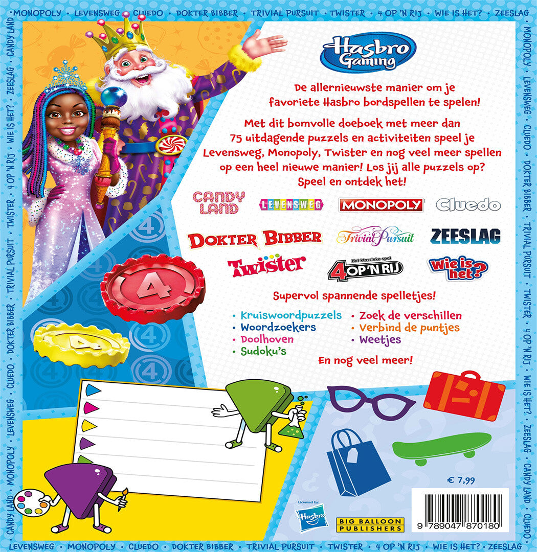 Uitgeverij big balloon doeboek vol spellen
