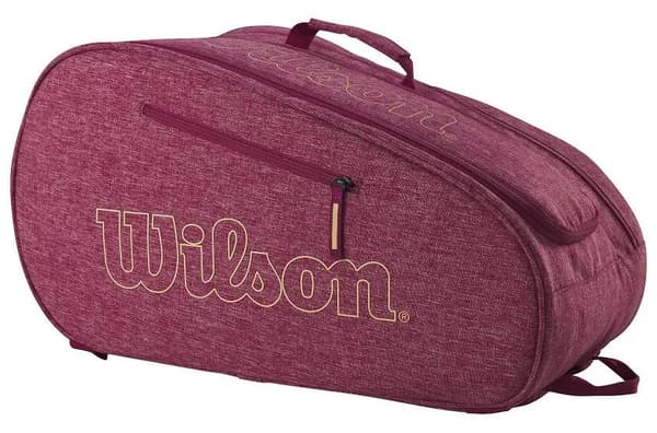 Wilson Team Padel backpack, burgundy