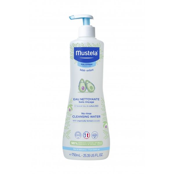 Mustela Physio Bebé Água de Limpeza 750ml