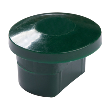 Giardino tuinpaalkap voor profieltuinpaal groen 48 mm