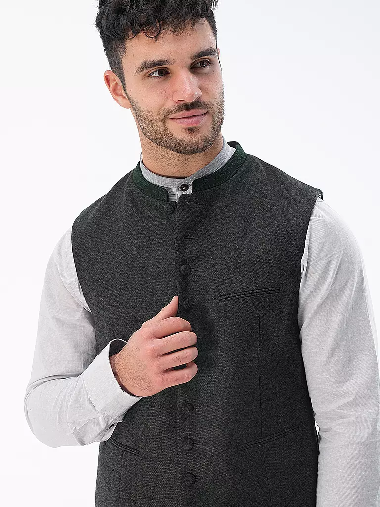GOTTSEIDANK Trachtengilet KONSTANTIN dunkelgrün