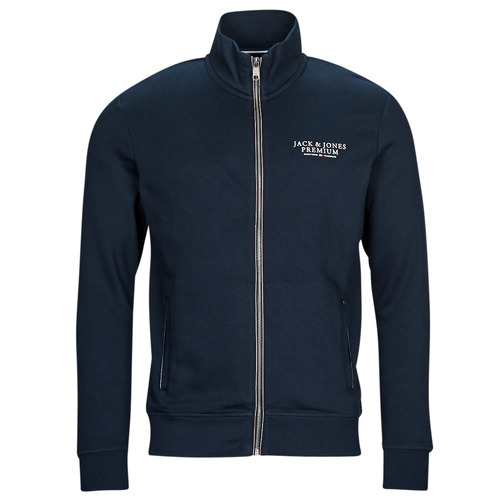 Jack & Jones - JPRBLUARCHIE SWEAT ZIP HIGH NECK - Marine