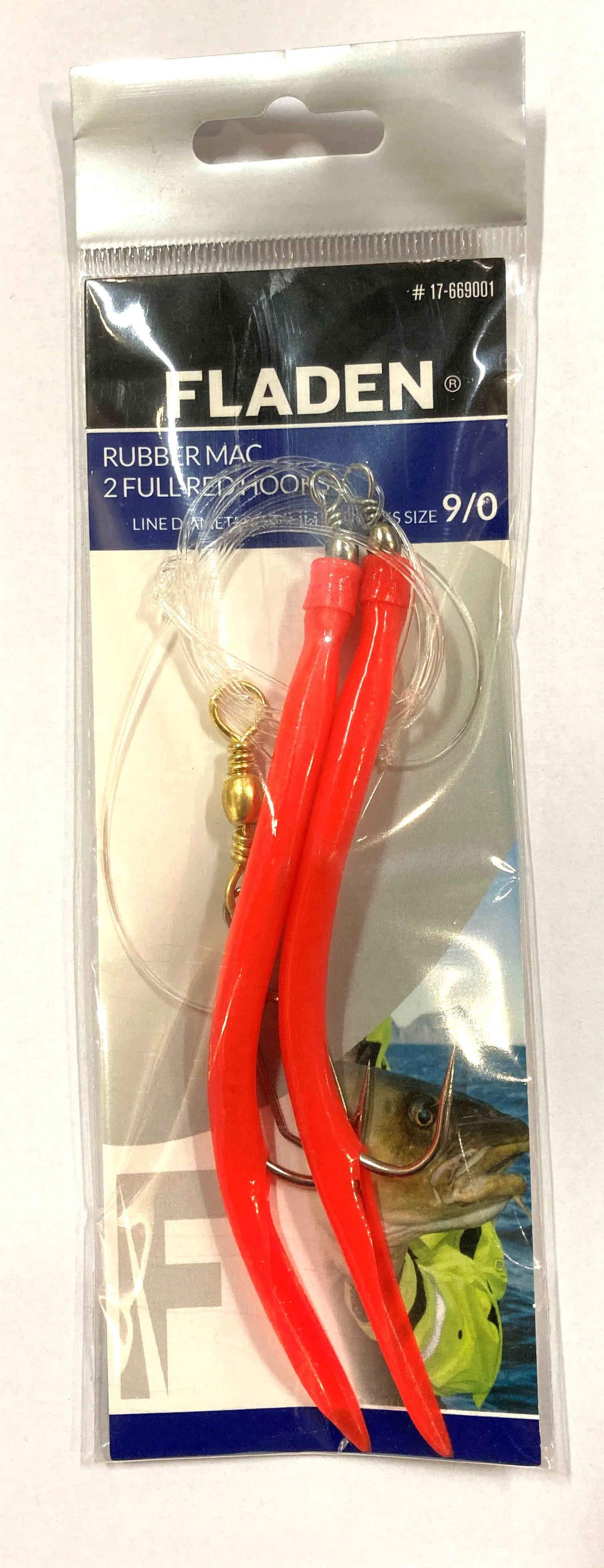 Fladen Fladen Gummi Mac Full Red