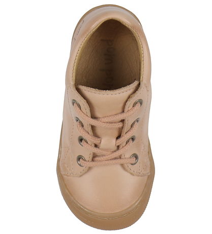 Pom Pom Lauflernschuh - First Sport Lace - Alt Rose