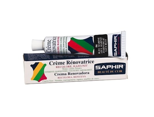 AVEL - Coffret nettoyage CrÃ¨me rÃ©novatrice pour cuir Bleu marine - 15 ml