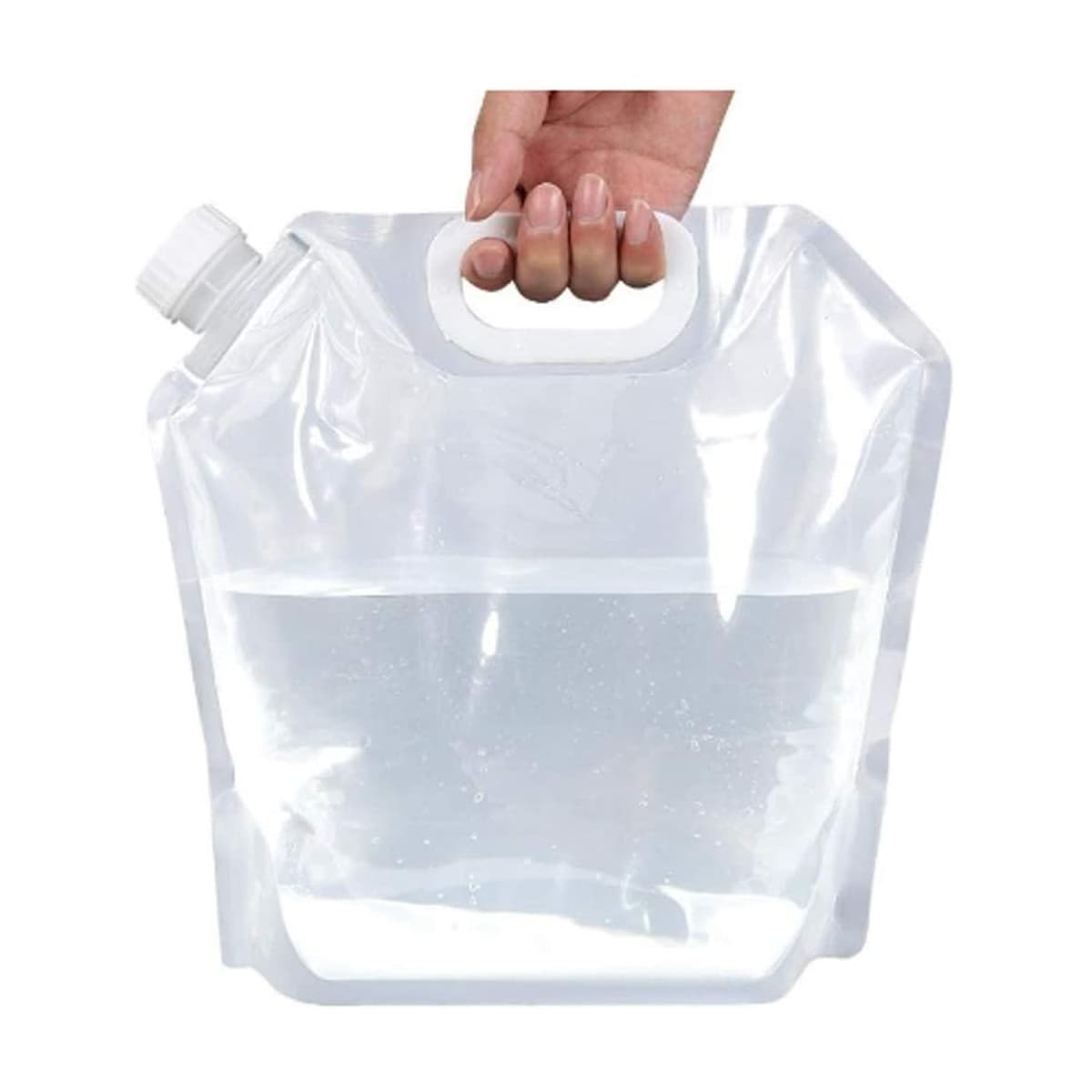 Sammenleggbar vannpose 10 liter Gjennomsiktig