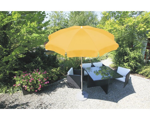 Schneider Ibiza parasol Ø 240 cm geel