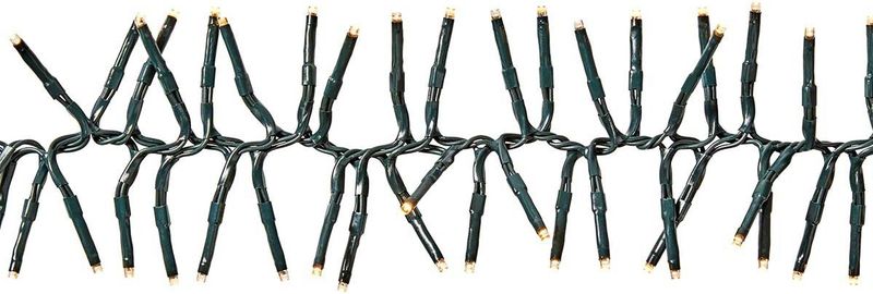 LED Cluster Lichtsnoer - Warm Wit - 11 Meter - 1512 LED's - Groen