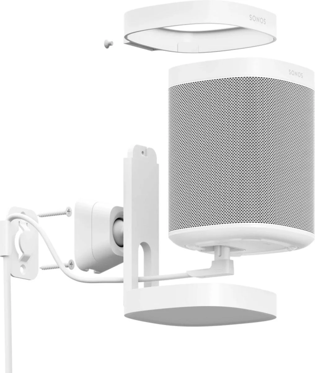 Sonos Wallmount One Blanc (la pièce) Supports pour enceintes