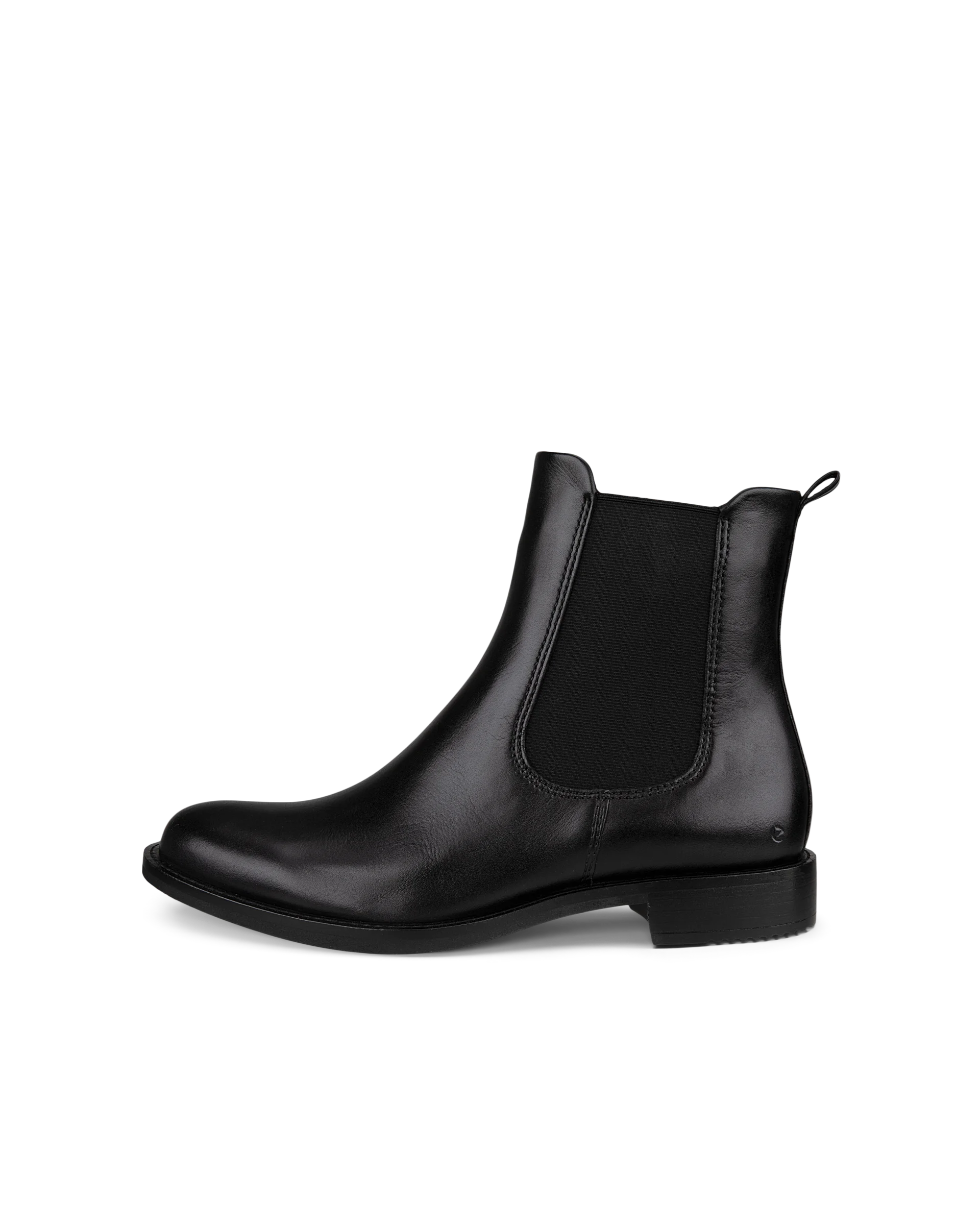 ECCO SARTORELLE 25 Damen Chelsea Boot aus Leder Schwarz