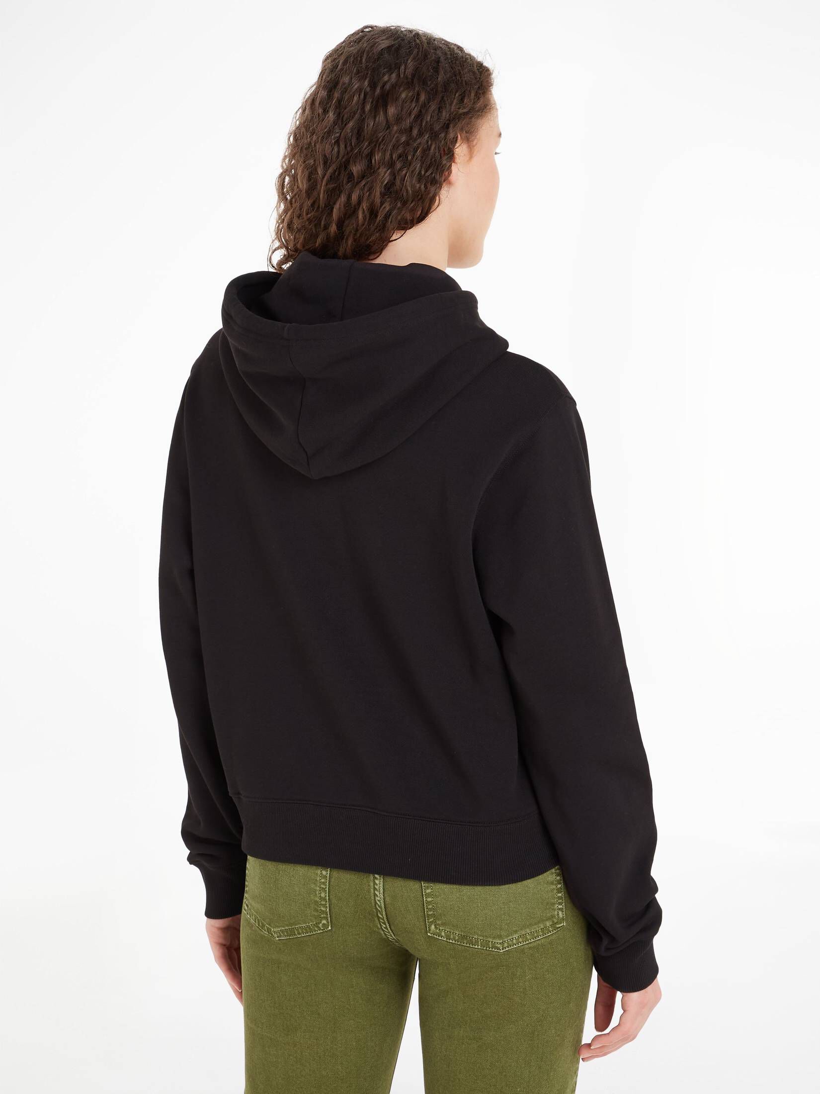 Tommy Hilfiger| Damen Sweatshirt REG MONOTYPE EMB HOODIE