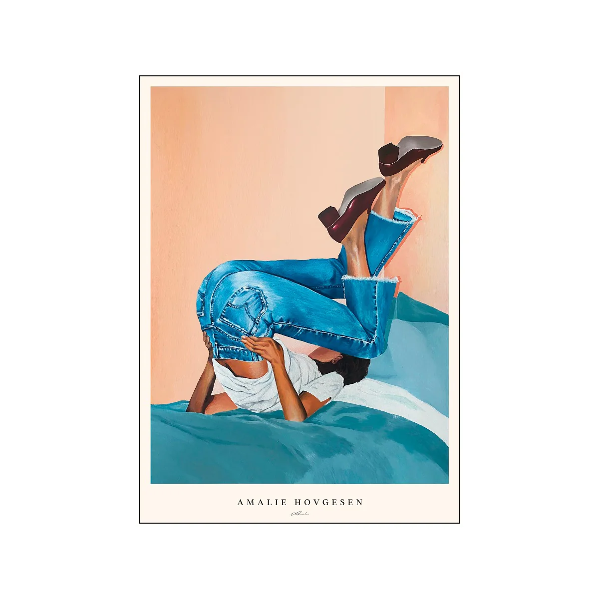 Poster & Frame  Amalie Hovgesen plakat - Bedtime