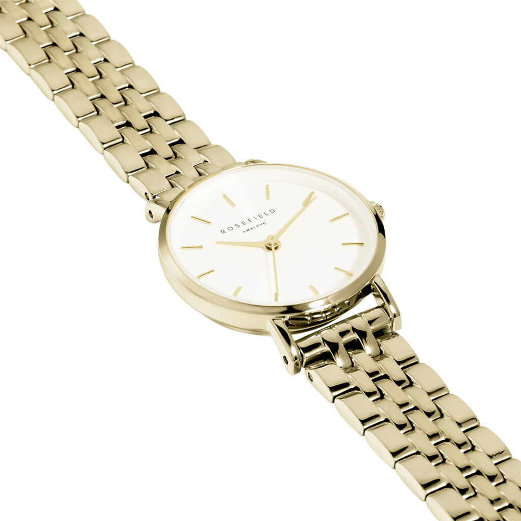 Montre Rosefield The Small Edit Blanc