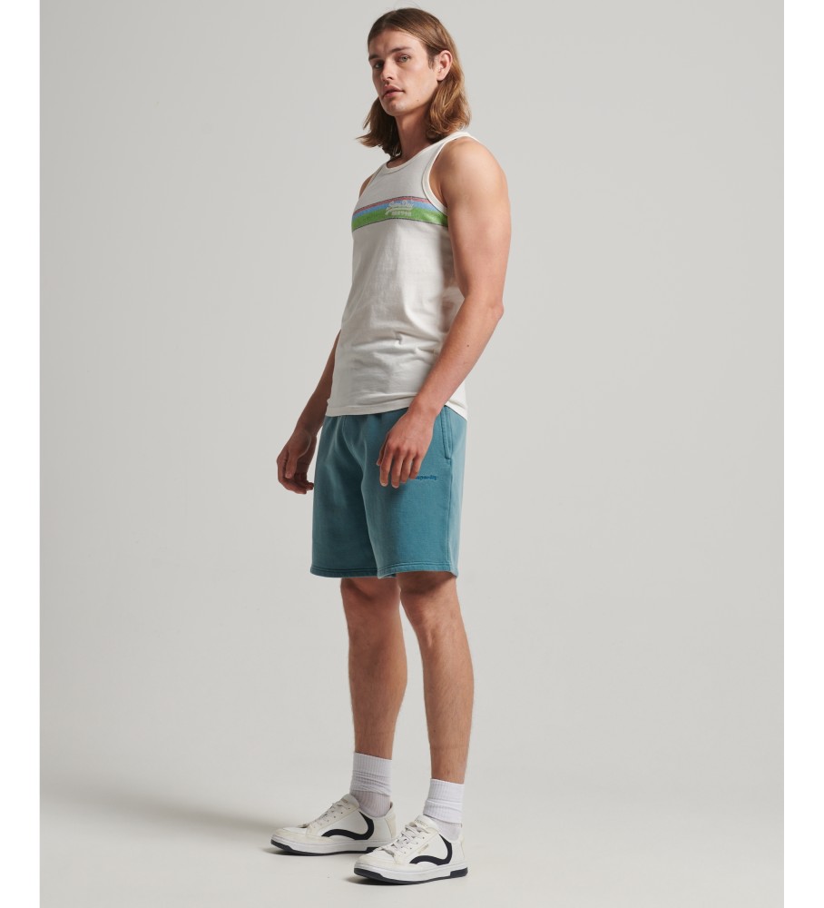 Shorts Superdry Vintage Logo Mark Turquesa