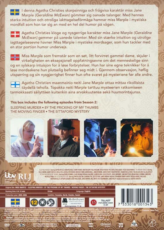 Miss Marple - Boks 2 - DVD
