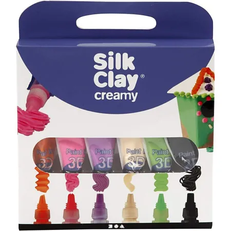 Silk Clay® Cremefarbenes Set 6 x 35 ml