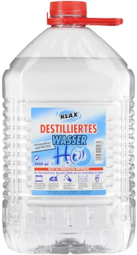 Klax Destilliertes Wasser
