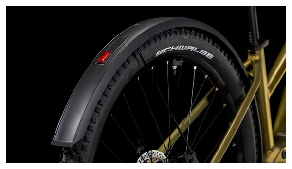 VTT Électrique Semi-Rigide Cube Reaction Hybrid Performance 500 Allroad Trapeze Shimano Cues 9V 500 Wh 27.5'' Or Lime 2025