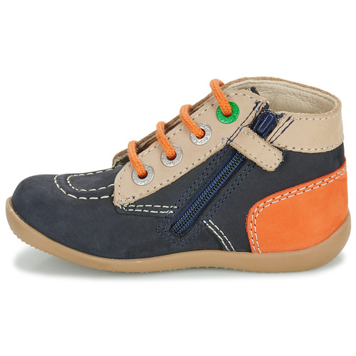 Kickers - BONZIP-2 - Marine / Beige / Orange