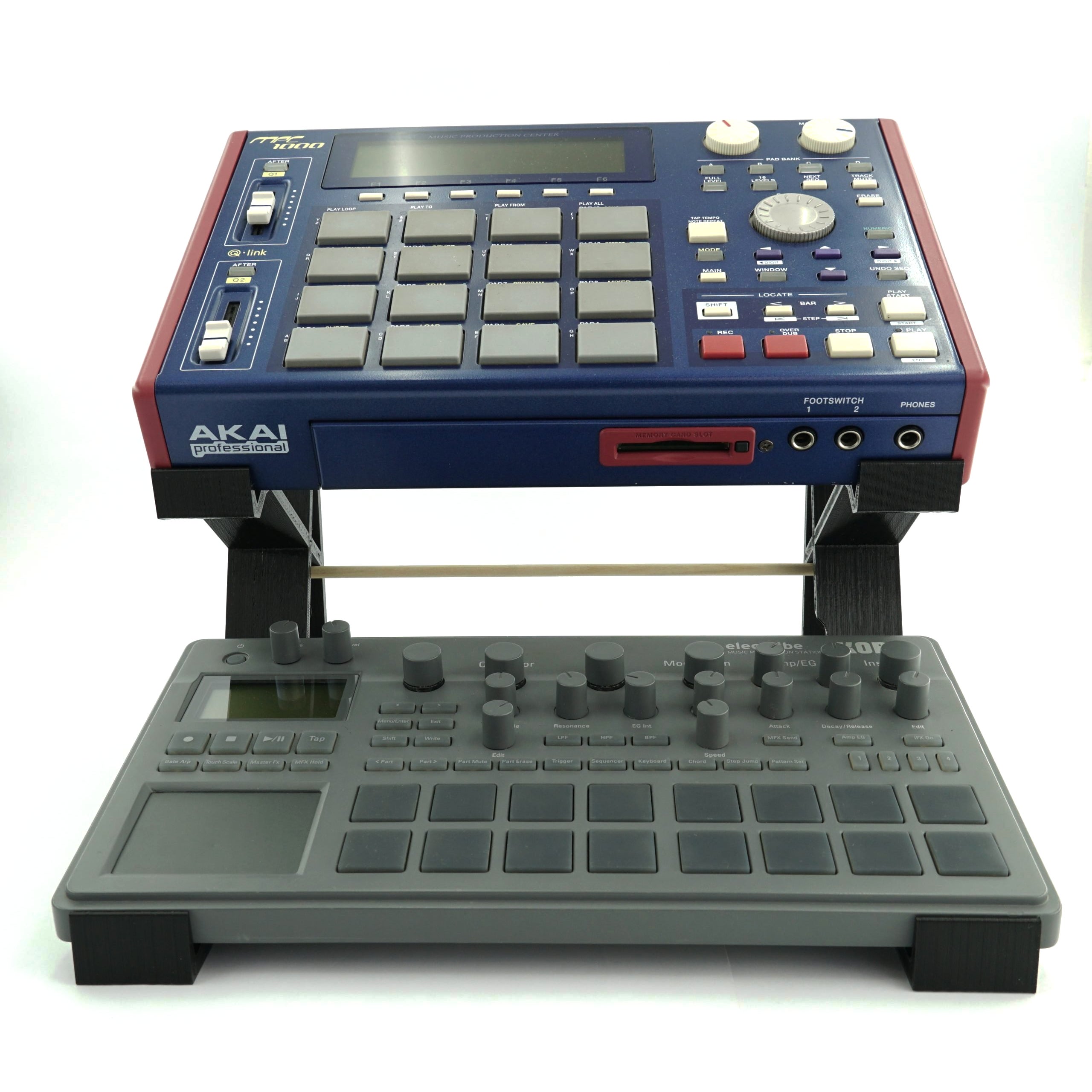 Coverup double MAX statief voor twee stuks desktop gear