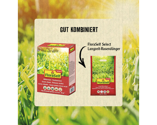 Gazonmeststof FloraSelf Select 4kg 100 m²