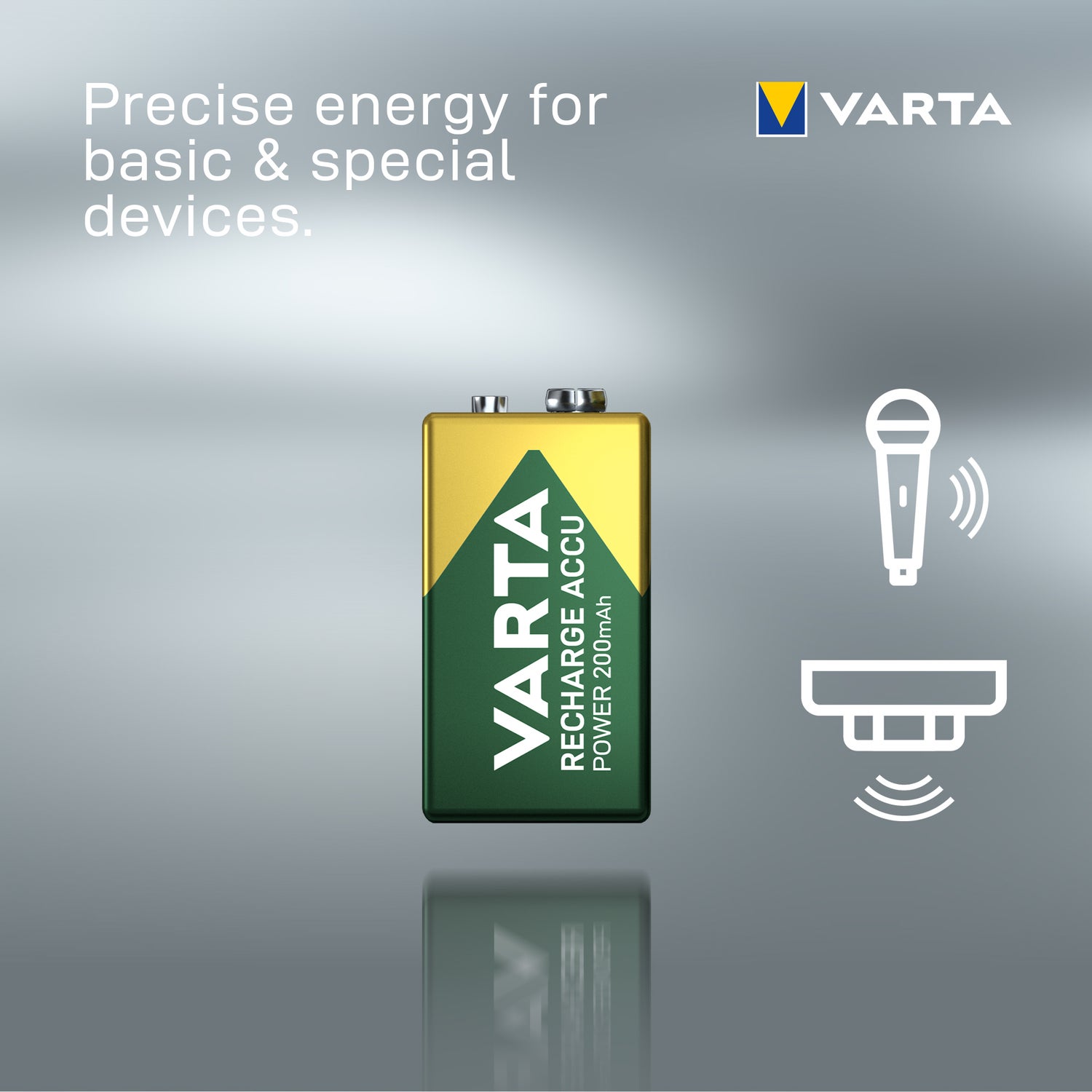 Varta oplaadbare batterij Accu Power 9V