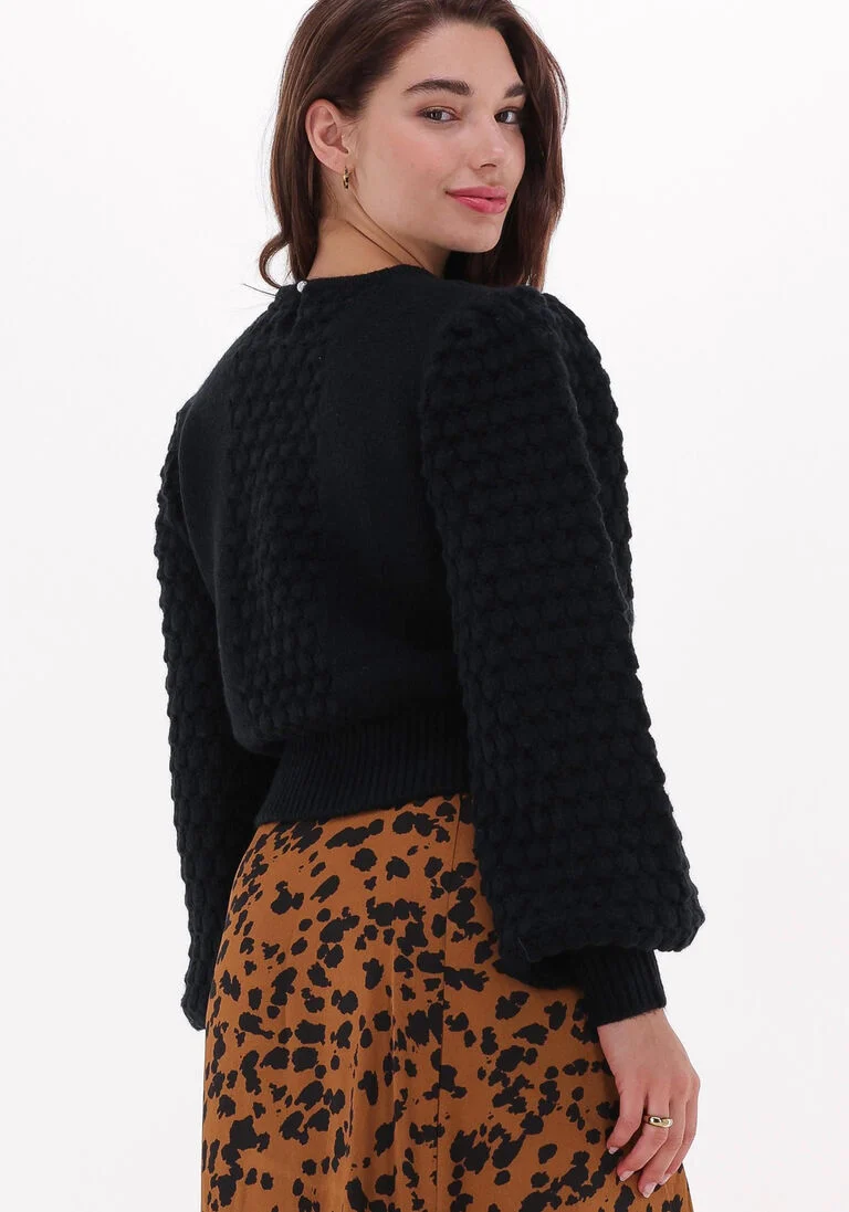 SILVIAN HEACH zwarte silvian heach trui sweater andrews