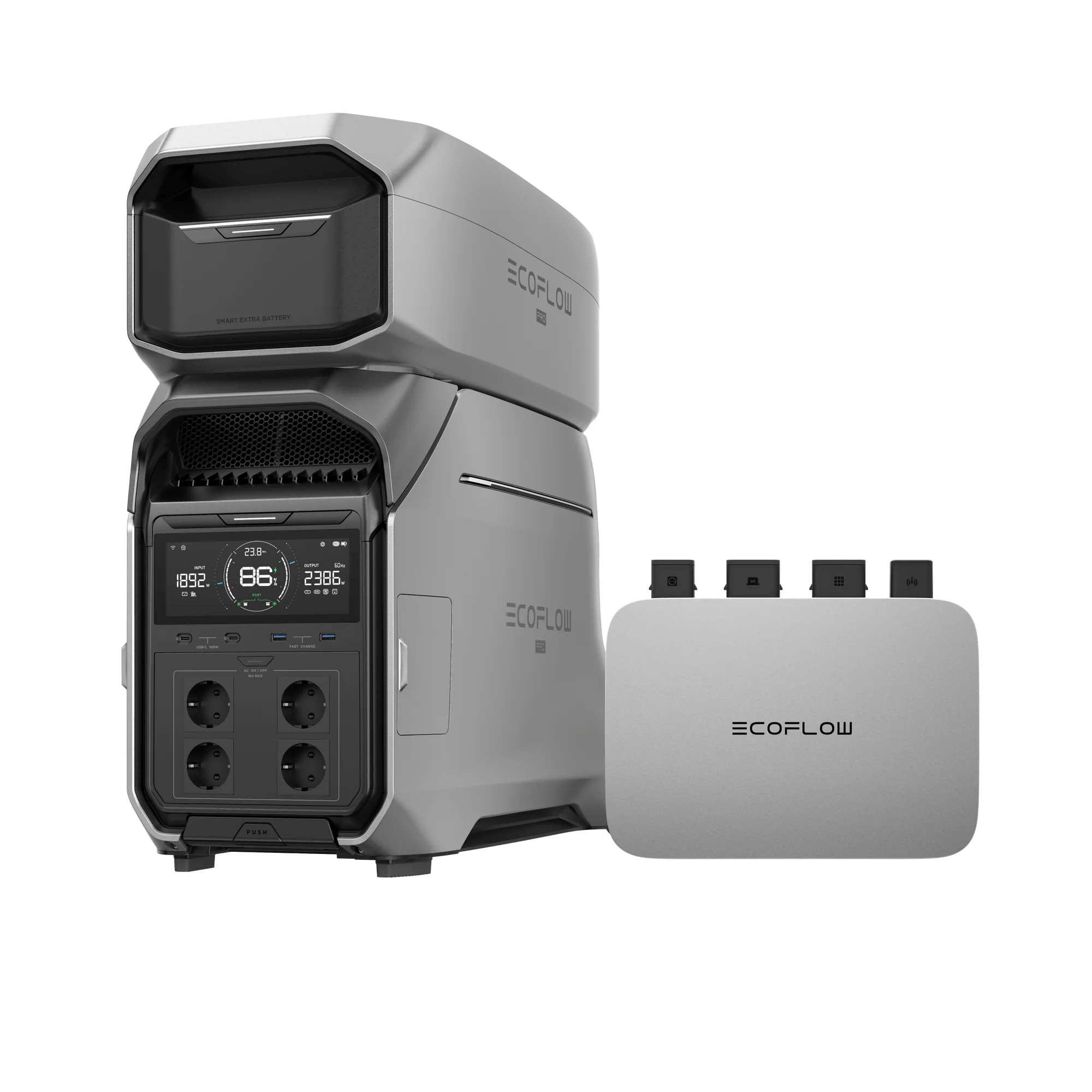 EcoFlow DELTA Pro 3 Solarbatteriesystem