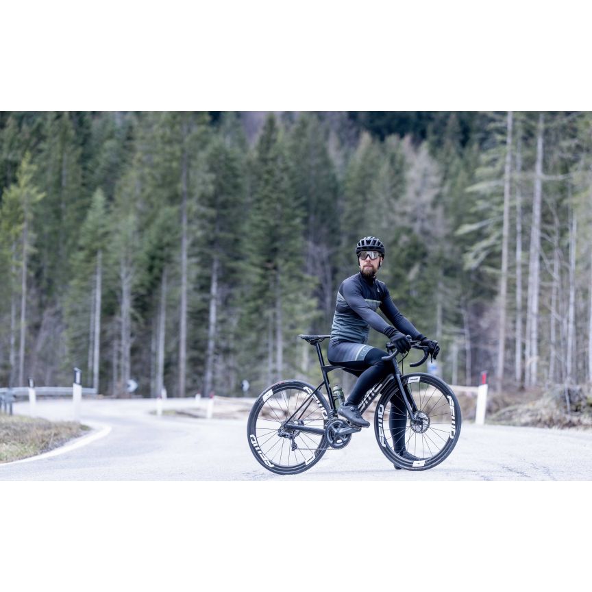 Rogelli Hero II Cykeljakke, Sort/grøn