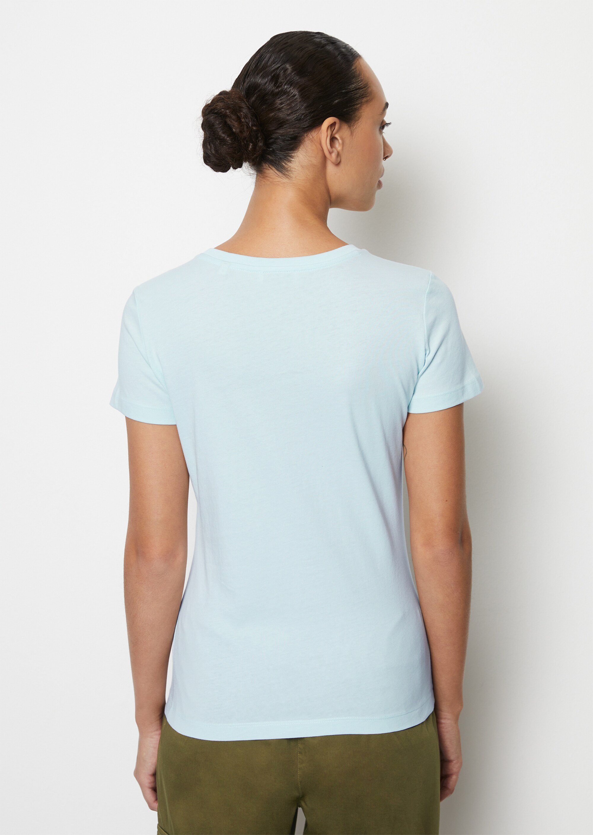 Logo-T-Shirt regularaus Organic Cotton