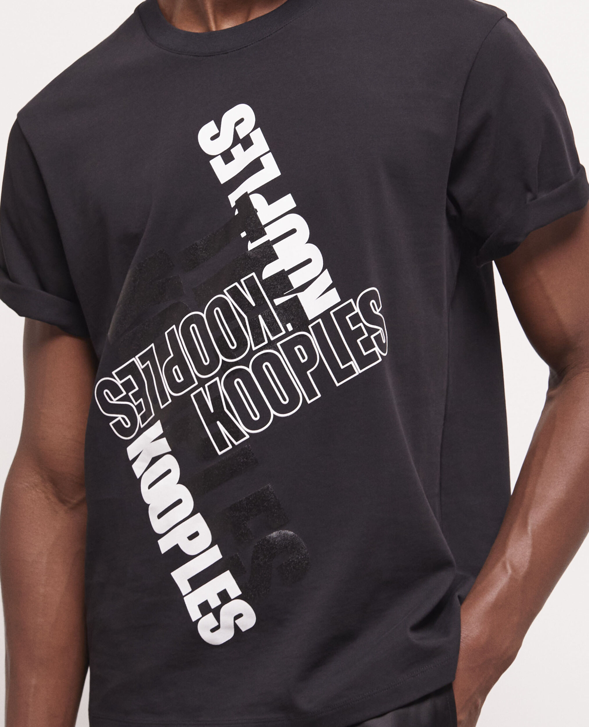 T-shirt logo The Kooples noir
