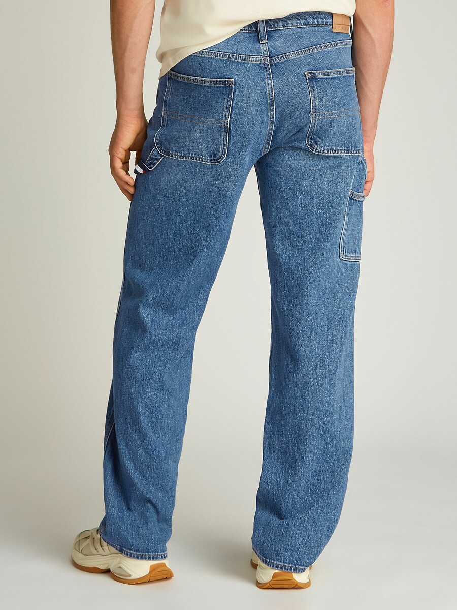 TOMMY JEANS<br>Calças jeans largas para carpinteiro Jaimie